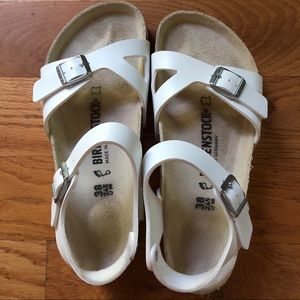 White Birkenstocks